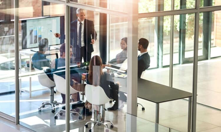 Business people meeting