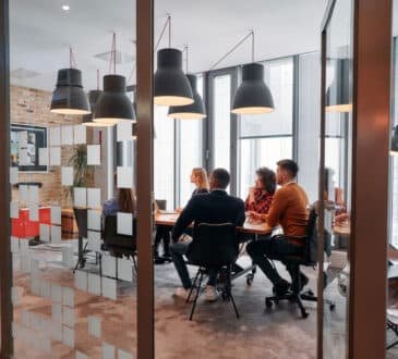 Business people meeting