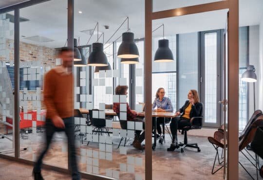 Business people meeting