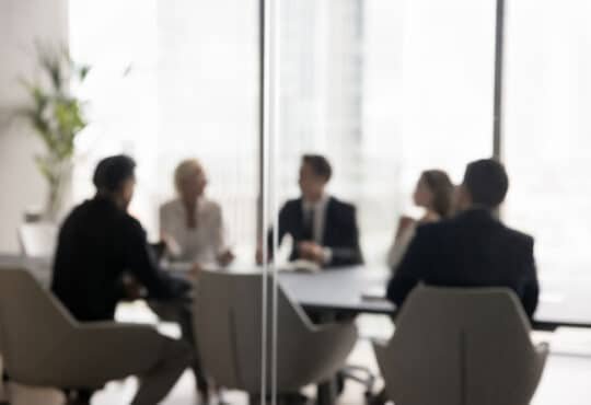 Business people meeting