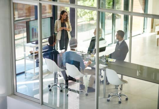 Business people meeting