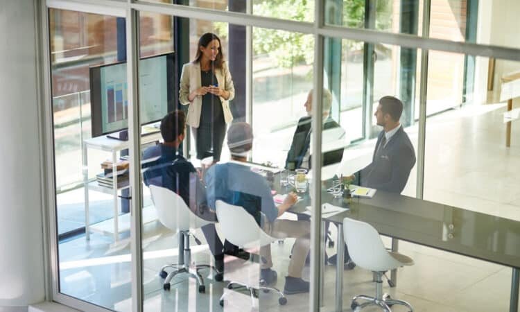 Business people meeting