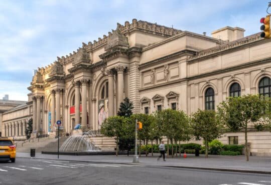 The Met - The beaux-Arts style Metropolitan Museum of Art in New York City